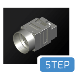 Phoenix-c-mount-rj45-cad-step-file
