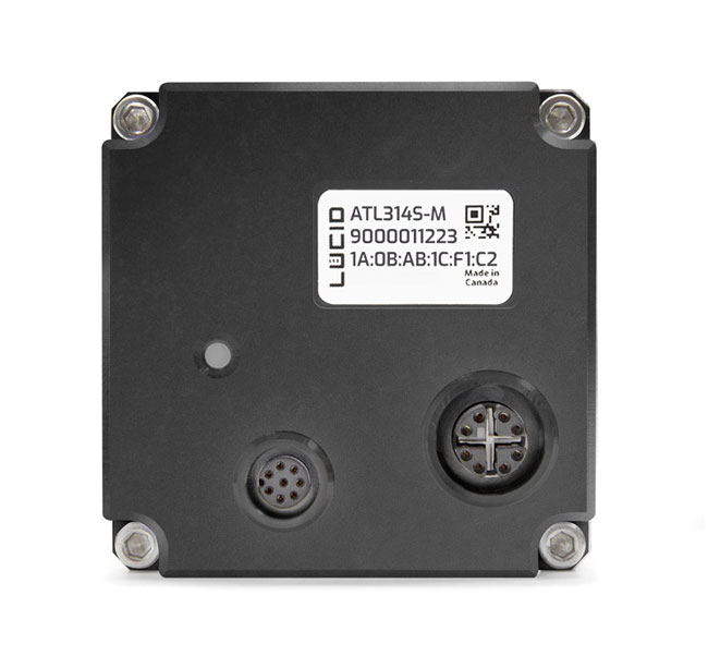 Back of Atlas camera by LUCID